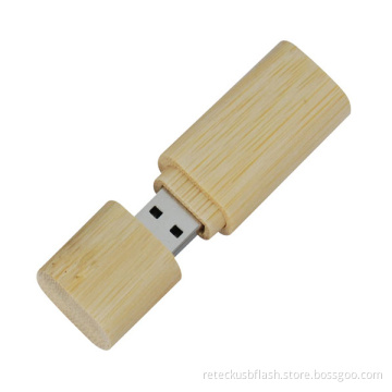 Bamboo Bulk Wood USB 2.0 Flash Drive